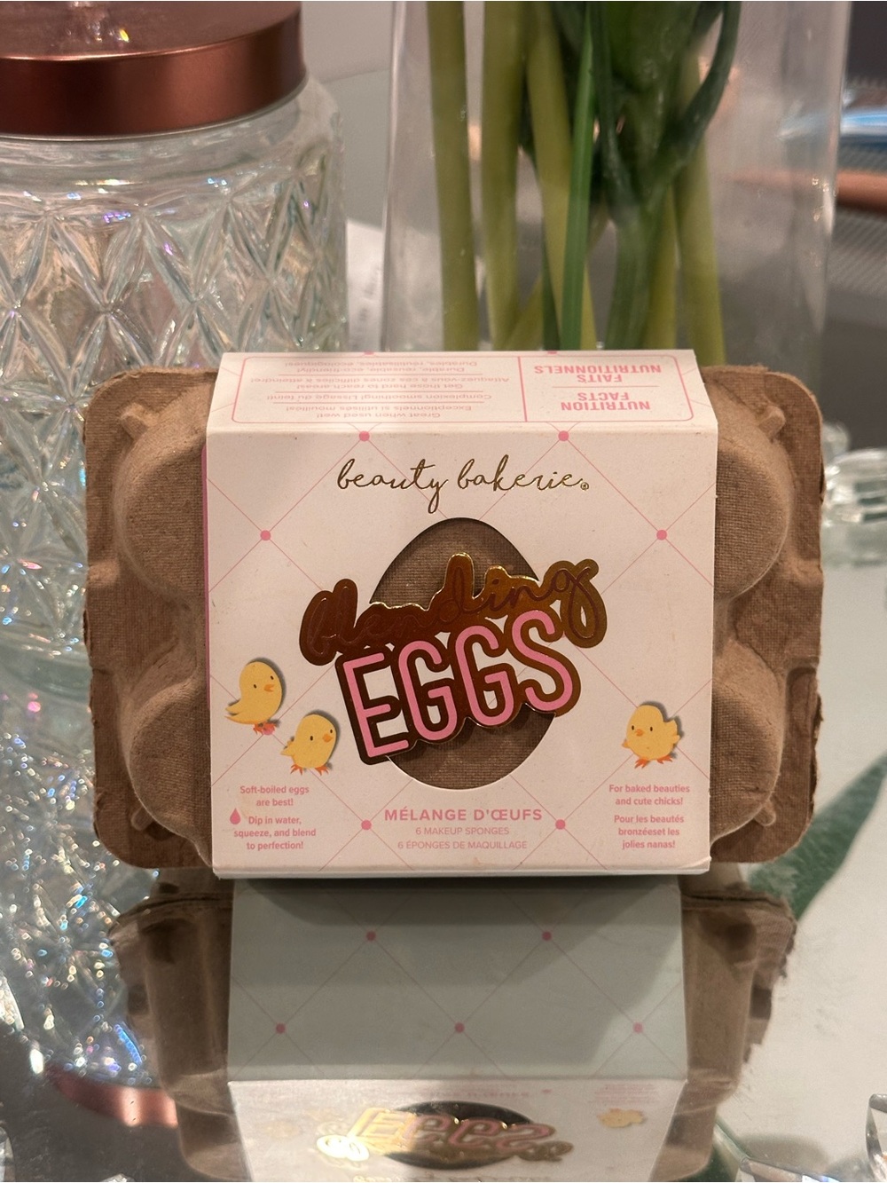 Beauty Bakerie Blending Eggs Makeup Sponge Set 6 NEW Vegan Beauty Blender NIB 🥚
